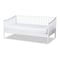 Baxton Studio Renata White Finished Wood Twin Size Spindle Daybed 158-9645 - alternate 1